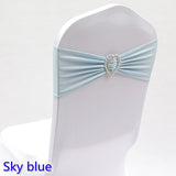 20 Colours Spandex sash wedding lycra chair band stretch