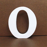 1pc 10CMX10CM White Wooden Letter English Alphabet