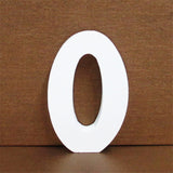 1pc 10CMX10CM White Wooden Letter English Alphabet