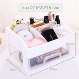 Makeup Organizer Drawers Plastic Cosmetic Storage Box