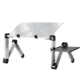 Adjustable Aluminum Laptop Desk Ergonomic Portable TV  Pad