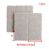 8/16/24pcs/lot Chair Leg Pads Floor Protectors