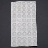 50pcs Self Adhesive Rubber Feet Pads Silicone Transparent