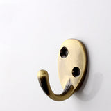 KAK 5pcs/lot Zinc Alloy Bronze Clothes Hangers Wall