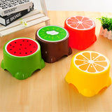 4 Colors Lovely Cartoon Stools Fruit Pattern Living Room