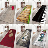 Modern Printed Flannel Area Rug 3D HOME Letter Printed